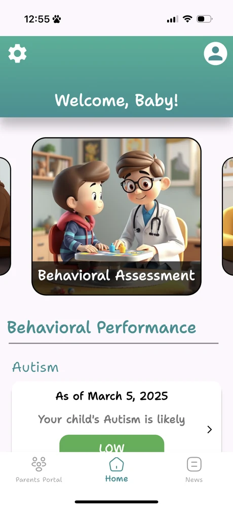 MindPark app screenshot 1